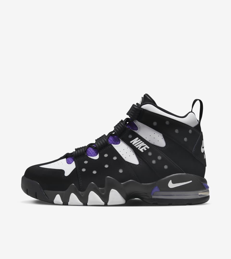 Air Max2 CB 94 Black and Pure Purple FQ8233 001 Erscheinungsdatum. Nike SNKRS